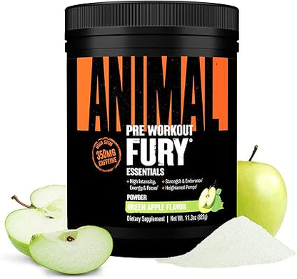 Animal Fury PreWorkout Green Apple by Universal