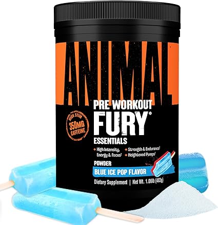 Animal Fury PreWorkout Blue Ice Pop by Universal