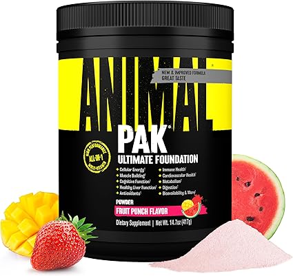 Animal Pak Multi Vitamin Powder Fruit Punch by Universal