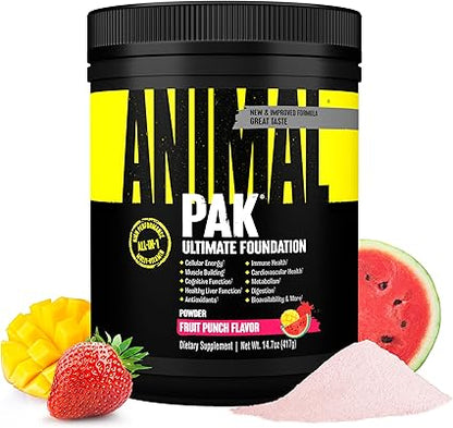 Animal Pak Multi Vitamin Powder Fruit Punch by Universal