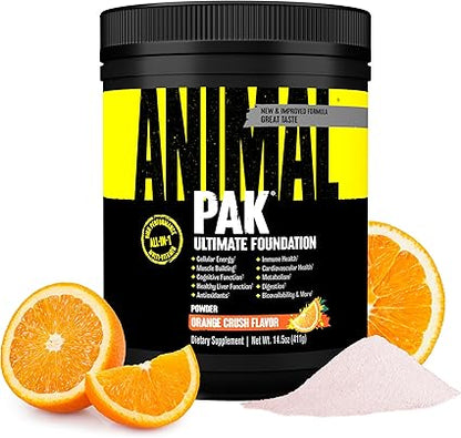 Animal Pak Powder Multivitamin Orange Crush by Universal