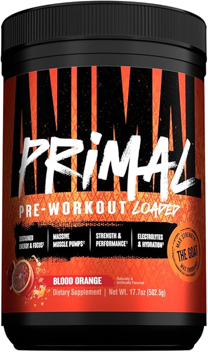 Animal Primal PreWorkout Blood Orange by Universal