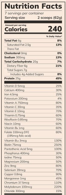 Superfood Protein Mix Chocolate by Ka'Chava