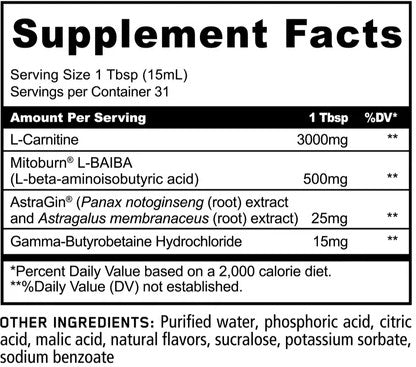 Burn Liquid Thermogenic Tropical Mango Pineapple by Panda Supps
