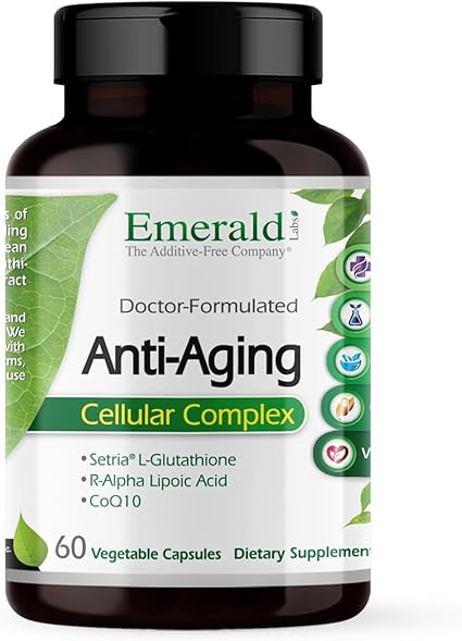 Anti Aging Cellular Complex Capsules by Emerald Labs