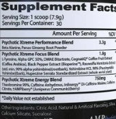 Psychotic Xtreme PreWorkout Watermelon by Insane Labz