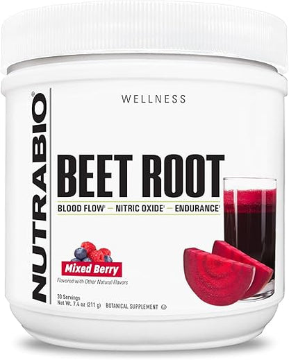 Mega Beets Mixed Berry Powder by NutrBio Labs
