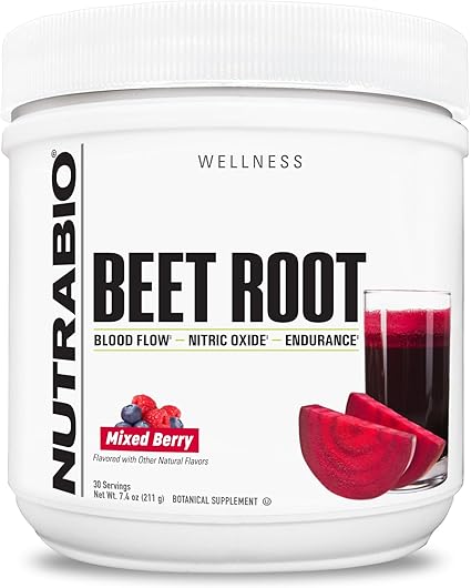 Mega Beets Mixed Berry Powder by NutrBio Labs