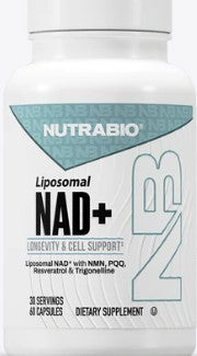 Liposomal NAD+ Capsules by NutraBio Labs