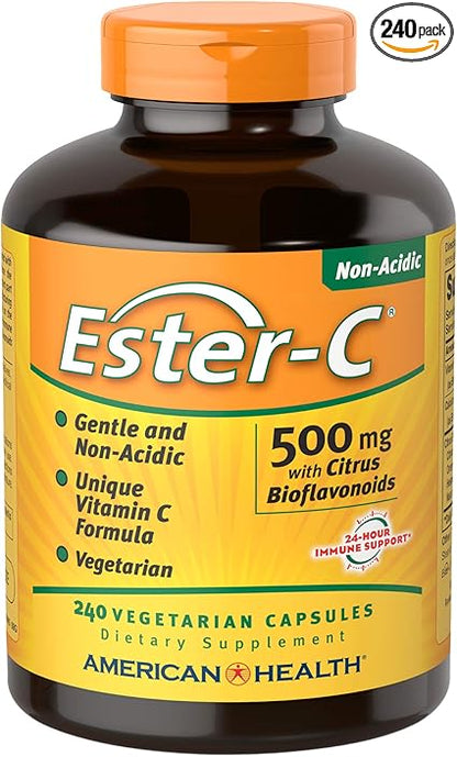 Ester C 500mg Capsules by American Health
