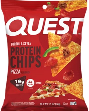 Tortilla Chips Pizza Flavored by Quest