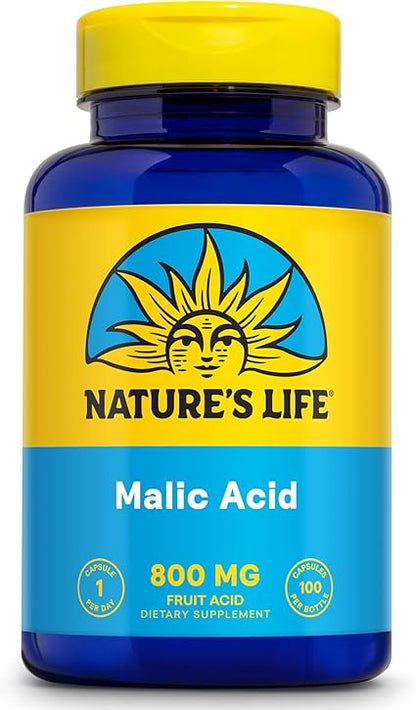 Malic Acid Capsules by Nature's Life