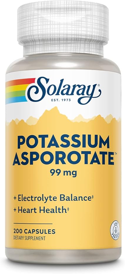 Potassium Asporotate Capsules by Solaray