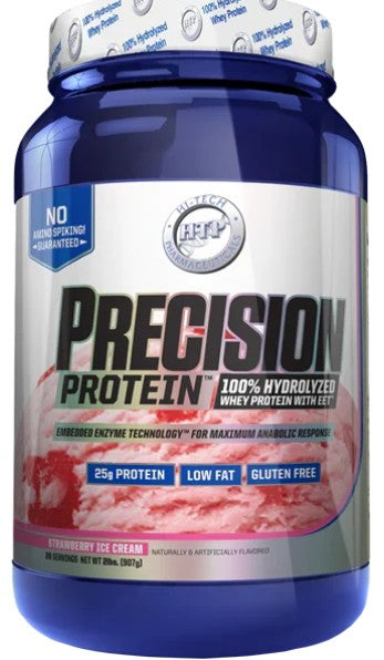 Precision Hydrolyzed Whey Protein Strawberry Ice Cream by Hi Tech Pharmaceutical