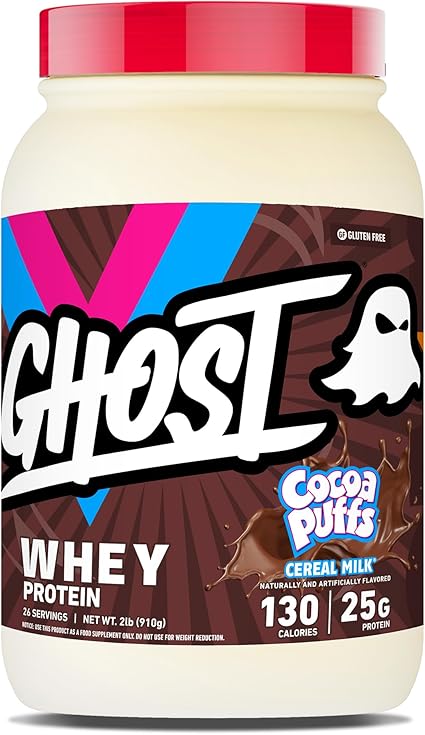 Whey Protein Cocoa Puffs Cereal Milk by Ghost