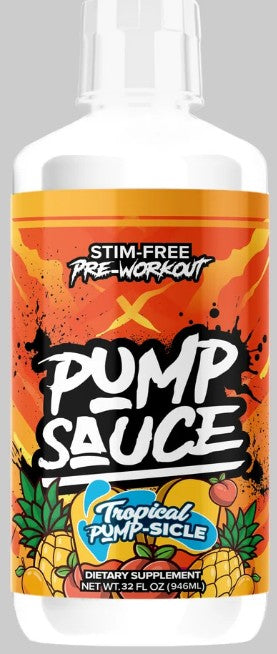 Pump Sauce Non-Stim Pre Tropical Pump-Sicle by Pump Sauce