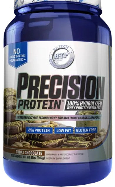 Precision Hydrolyzed Whey Protein Dubai Chocolate by Hi Tech Pharmaceuticals
