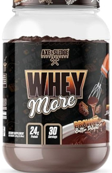 Whey More Protein Brownie Batter Delight by Axe & Sledge