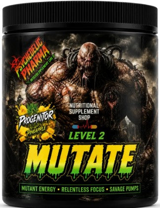 Mutate Level 2 PreWorkout Pineapple by Psychedelic Pharma
