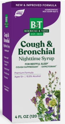 Cough & Bronchial Nighttime Syrup by Boericke & Tafel