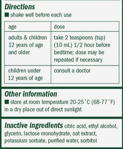 Cough & Bronchial Nighttime Syrup by Boericke & Tafel