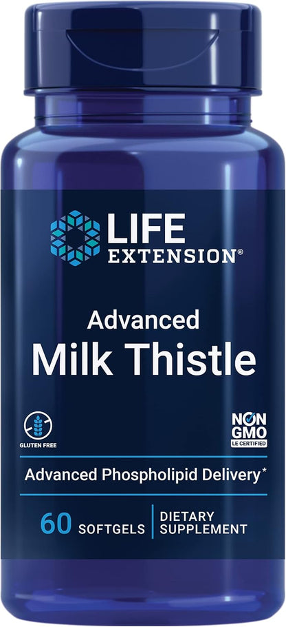 Advanced Milk Thistle Softgels by Life Extension
