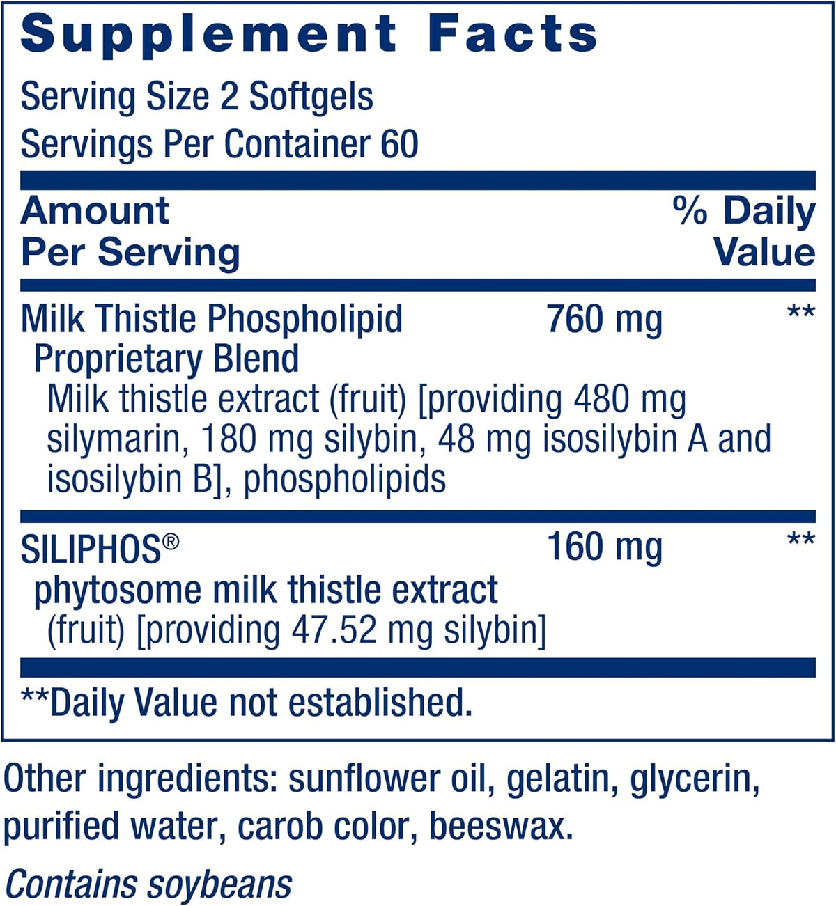Advanced Milk Thistle Softgels by Life Extension