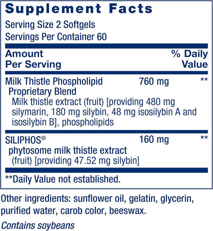 Advanced Milk Thistle Softgels by Life Extension