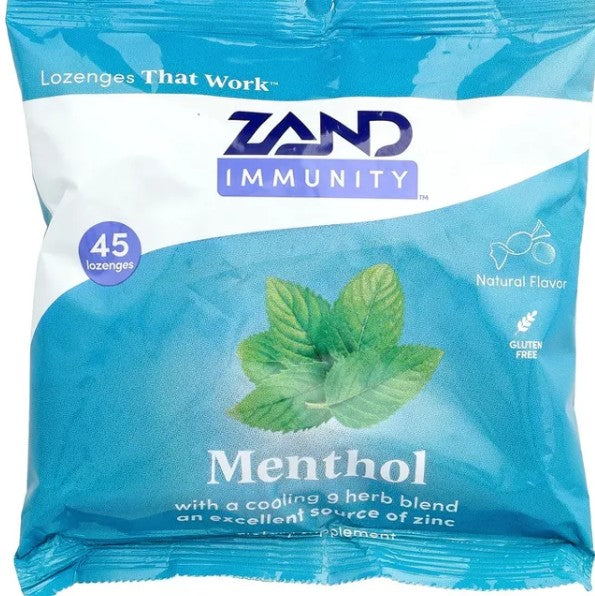 Menthol Immune Lozenges by Zand