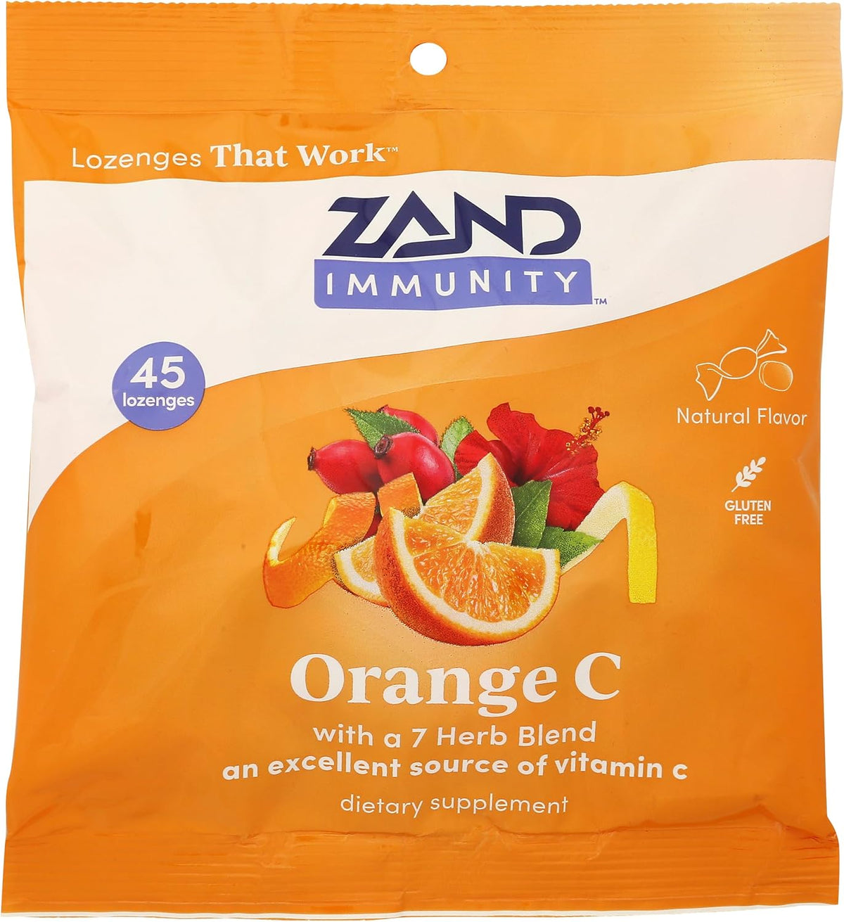 Orange C Immune Lozenges by Zand