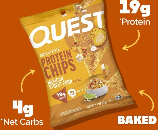 Mexican Street Corn Tortilla Chips 1oz by Quest