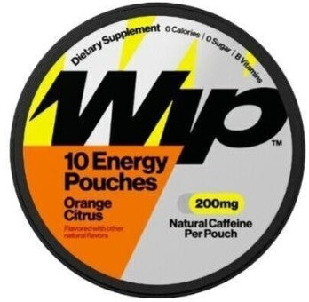 Energy Pouches Orange Citrus 200mg by WIP