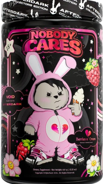 Void PreWorkout Nobody Cares Berries & Cream by AfterDark