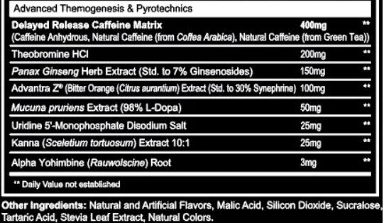 Void PreWorkout Nobody Cares Berries & Cream by AfterDark