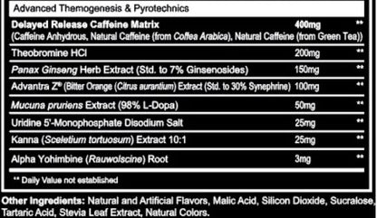 Void PreWorkout Nobody Cares Berries & Cream by AfterDark