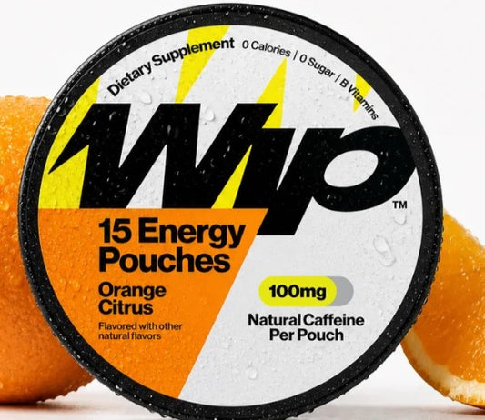 Energy Pouches Orange Citrus 100mg by WIP