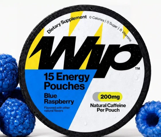 Energy Pouch Blue Raspberry 200mg by WIP