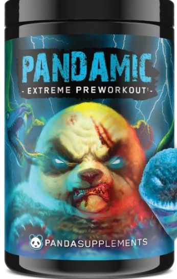 Pandamic PreWorkout Blue Snow Cone by Panda Supplements