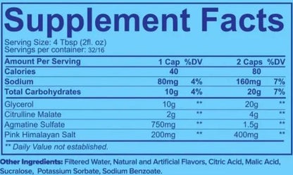 Pump Sauce Liquid Non-Stim PreWorkout Red Gummy Fish by Pump Sauce