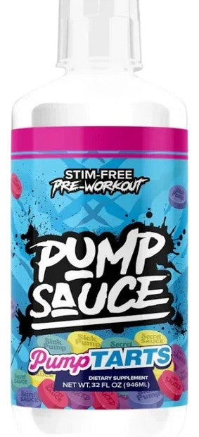 Pump Sauce Liquid Non-Stim PreWorkout Pump Tarts by Pump Sauce