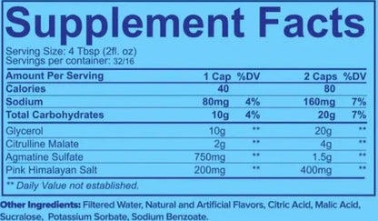 Pump Sauce Liquid Non-Stim PreWorkout Pump Tarts by Pump Sauce
