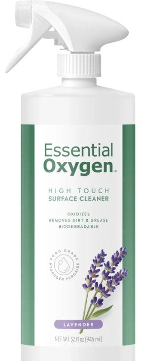 High Touch Lavender Surface Cleaner Spray by Essential Oxygen