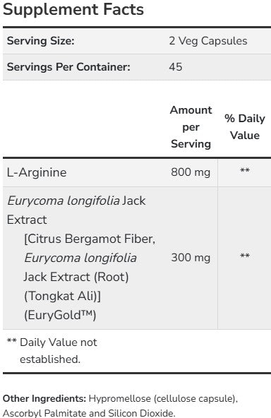 TestoJack NO Capsules by Now Foods