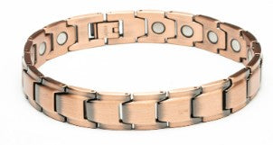 Copper Magnetic Wide Bracelet 8.5 Inch by Magne Health