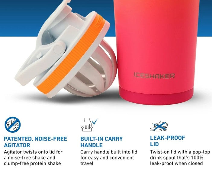 Stainless Steel Shaker Sun Kissed by Ice Shaker