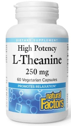 L-Theanine 250mg Capsules by Natural Factors