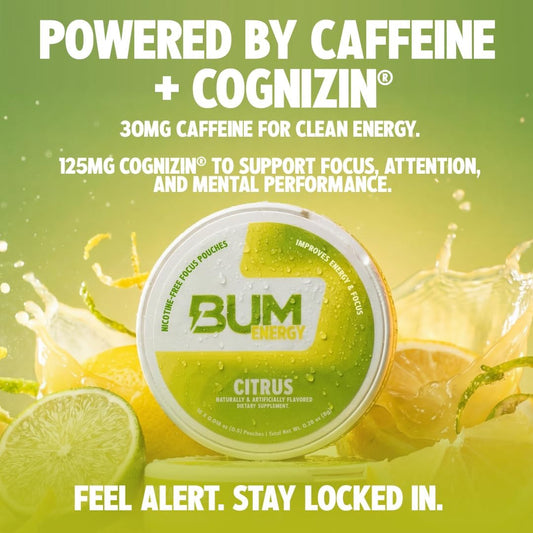 Bum Energy Pouch Citrus by Raw Nutrition