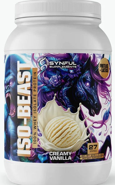 Iso-Beast Protein Creamy Vanilla by Synful Supplements