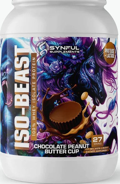 Iso-Beast Protein Chocolate Peanut Butter Cup by Synful Supplements
