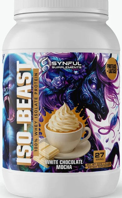 Iso-Beast Protein White Chocolate Mocha by Synful Supplements